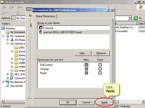 Windows2003配置共享目录(图十四)
