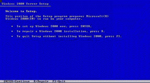 Dell PowerEdge 6950 服务器 Windows 2000安装手册(图六)