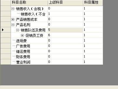 C#中通过DataGrid显示隶属关系(图一)