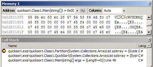 Visual C# .NET 入门:步骤 8. 使用调试器(图六)