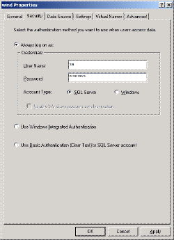 通过HTTP访问SQL Server 2000数据库(图二)