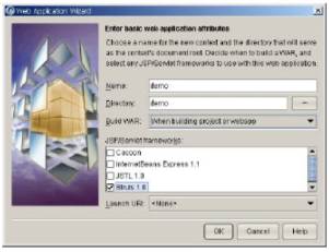 用JBuilder9&nbsp;开发Struts实例（图二）