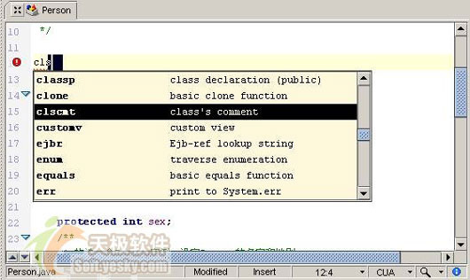 JBuilder2005创建开发文档之编写注释(图九)