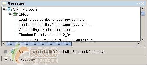 JBuilder2005创建开发文档之创建文档(图三)
