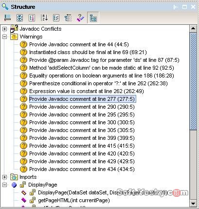 JBuilder 2005代码审查功能体验(1)(图二)