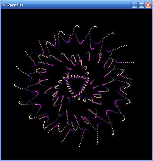 分享用Java3D做的3D粒子特效(图三)