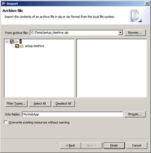 Eclipse 3.1 WTP Web程序支持Beehive(图二)