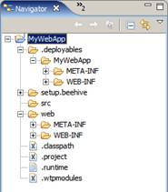Eclipse 3.1 WTP Web程序支持Beehive(图四)