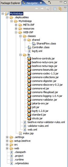 Eclipse 3.1 WTP Web程序支持Beehive(图八)