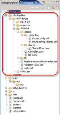 Eclipse 3.1 WTP Web程序支持Beehive(图十三)