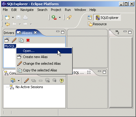 Eclipse配置SQLExplorer访问数据库1(图)(图十)