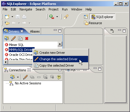 Eclipse配置SQLExplorer访问数据库1(图)(图四)