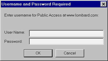 使用 Java 1.2 的 Authenticator 类