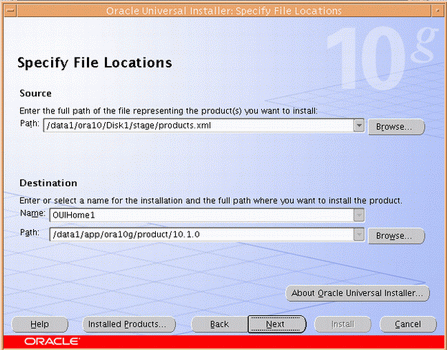 Oracle10g for AIX5L安装过程(图三)