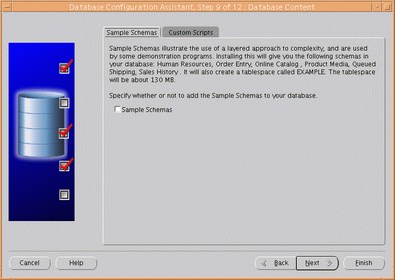 Oracle10g数据库的创建(图十)