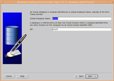 Oracle10g数据库的创建(图四)