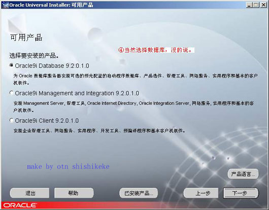 图解Oracle9i在Windows2000下的安装(1)（图四）