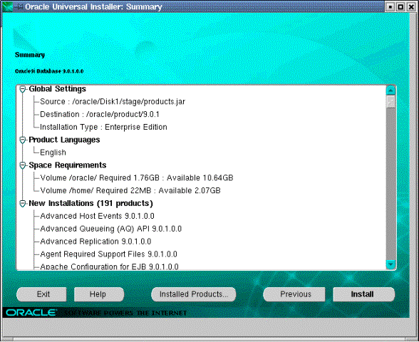 Oracle 9i 在Linux 下的安装 (下)(图五)