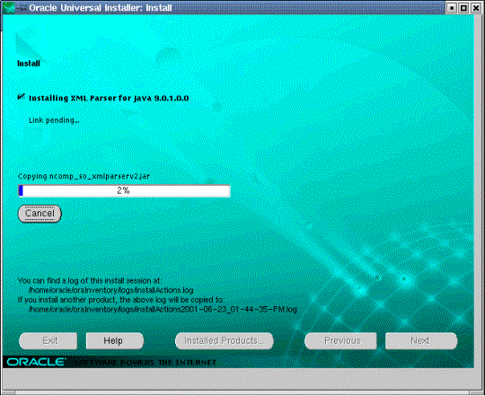 Oracle 9i 在Linux 下的安装 (下)(图六)