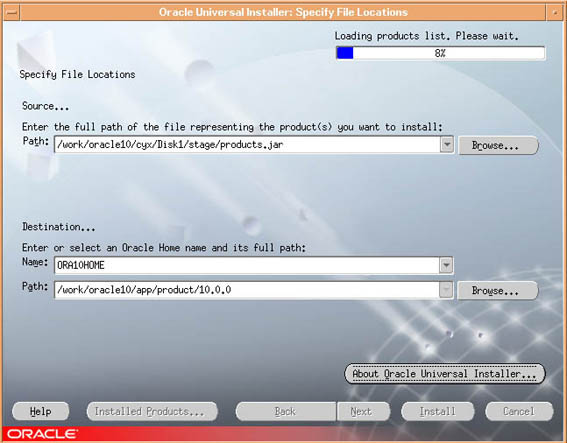 Oracle 10i的安装过程(图一)