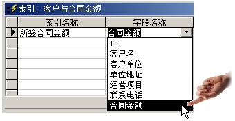 Access 创建索引(图四)