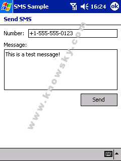 Pocket PC Phone Edition SMS编程入门(图一)