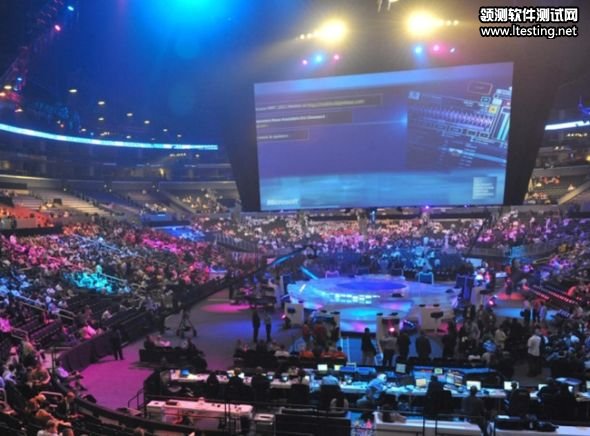 微软全球合作伙伴大会现场