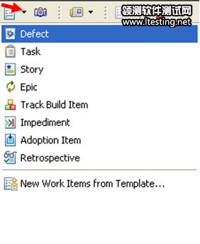 屏幕截图：选项列表
