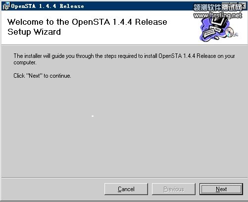OpenSTA 安装界面