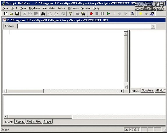 OpenSTA 操作界面
