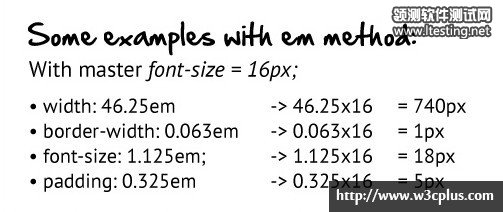 em to px